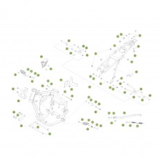 Beta RE125 13-14 Rahmen Zubehör