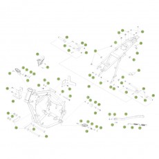 Beta RE125 15 Rahmen Zubehör