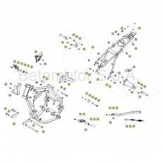 Beta RE125 16 Rahmen Zubehör