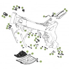 Beta REV250 4T 08 Rahmen Zubehör