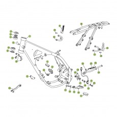 Beta RR125 09 Rahmen Zubehör