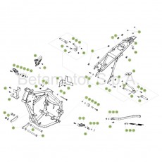 Beta RR125 16 Rahmen Zubehör