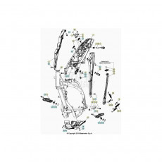 Beta RR125 21 Rahmen/Zubehör