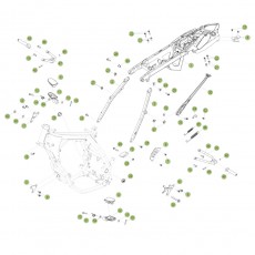 Beta RR125 LC 14-15 Rahmen Zubehör