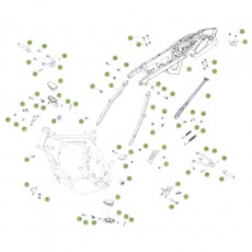 Beta RR125 LC 16 Rahmen Zubehör