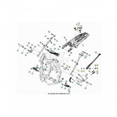 Beta RR125 LC 4T 21 Rahmen/Zubehör