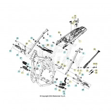 Beta RR125 LC R 24 Rahmen Zubehör