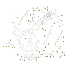 Beta RR250 2T 13 Rahmen Zubehör