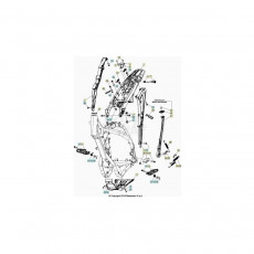 Beta RR250RC 21 Rahmen/Zubehör