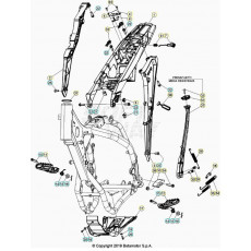 Beta RR250RC 20 Rahmen/Zubehör
