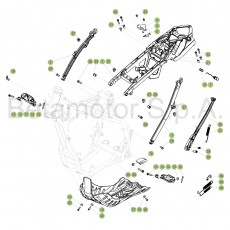 Beta RR350 4T 18 Rahmen Zubehör