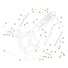 Beta RR350 EFI 15 Rahmen Zubehör