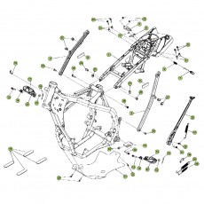 Beta RR350 Factory 12 Rahmen Zubehör