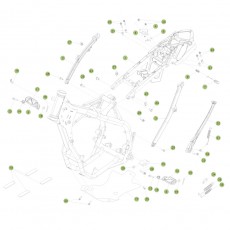 Beta RR350 Racing 13 Rahmen Zubehör