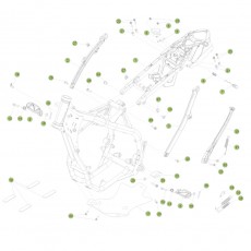 Beta RR350 Racing 15 Rahmen Zubehör