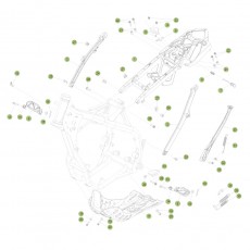 Beta RR350 Racing 16 Rahmen Zubehör