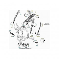 Beta RR350RC 20 4T Rahmen Zubehör