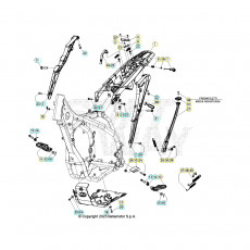 Beta RR390 Racing 24 Rahmen Zubehör