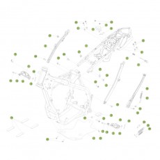 Beta RR430 15 Rahmen Zubehör