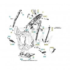 Beta RR430 Racing 25 Rahmen Zubehör