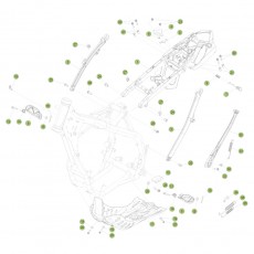 Beta RR430 Racing 16 Rahmen Zubehör