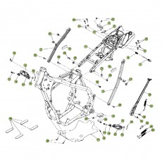 Beta RR450 Cross Country 12 Rahmen Zubehör