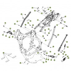 Beta RR450 Factory 12 Rahmen Zubehör