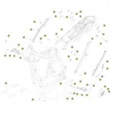 Beta RR450 Racing 13 Rahmen Zubehör