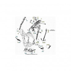 Beta RR480RC 21 4T Rahmen Zubehör