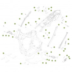 Beta RR480 Racing 15 Rahmen Zubehör