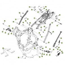 Beta RR498 Factory 12 Rahmen Zubehör