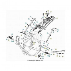 Beta RR50 Street 21 Rahmen/Zubehör