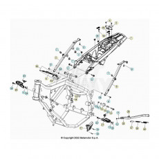 Beta RR50 Motard 24 Rahmen/Zubehör