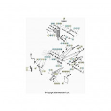 Beta Alp 200 21 Schwingarm/Federbein