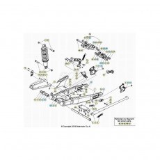 Beta EVO125 21 Schwingarm/Federbein 1