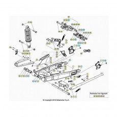 Beta EVO125 20 Schwingarm/Federbein 1