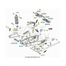 Beta EVO200 Factory 24 Schwingarm/Federbein 1