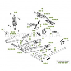 Beta EVO250 Factory 17 Schwingarm/Federbein