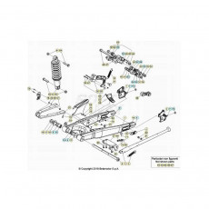 Beta  EVO250 Factory 24 Schwingarm/Federbein