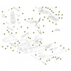 Beta EVO290 10 Schwingarm/Ferderbein