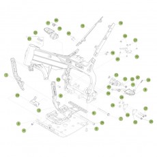 Beta EVO300 4T 11 Schwingarm/Federbein