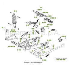 Beta EVO300 SS 18 Schwingarm/Federbein 1