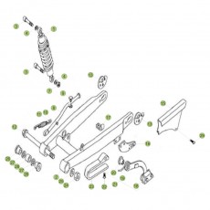 Beta EVO80 15 Schwingarm/Federbein