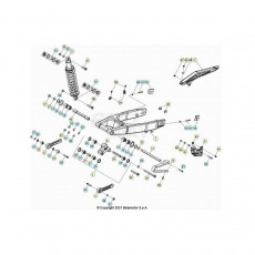 Beta RR125 LC 21 Schwingarm/Federbein
