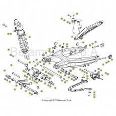 Beta  RR300 18 Schwingarm/Federbein 1