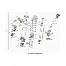 Beta RR350RC 20 4T Schwingarm/Federbein 1