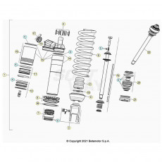 Beta RR390 26 Schwingarm/Federbein 1