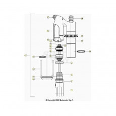 Beta RR430 Racing 23 Schwingarm/Federbein 1
