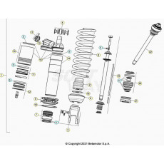 Beta RR480 25 Schwingarm/Federbein 1