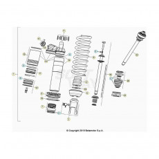 Beta RR480RC 20 4T Schwingarm/Federbein 1